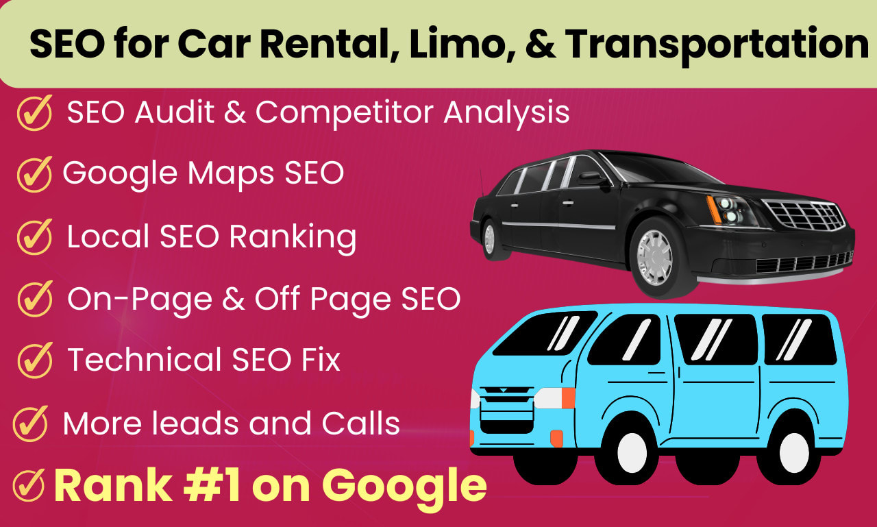 SEO for Limousine – SEO for Limo Service and Transportation Companies