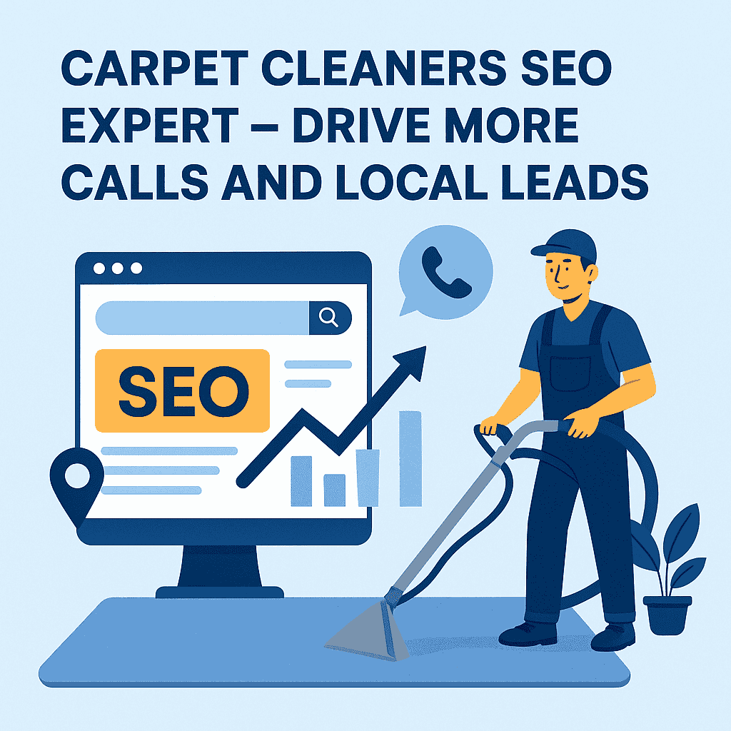 Carpet Cleaners SEO Expert – Drive More Calls and Local Leads
