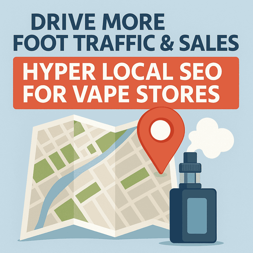 Drive More Foot Traffic & Sales Hyper Local SEO for Vape Stores