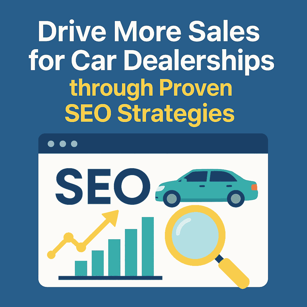 Drive More Sales for Car Dealerships through Proven SEO Strategies