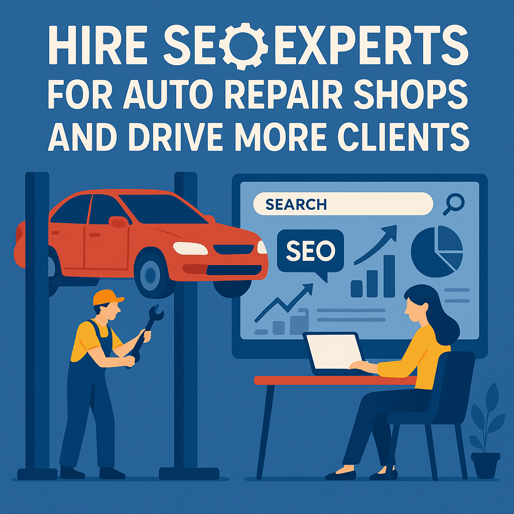 Hire SEO Experts for Auto Repair Shops and Drive More Clients