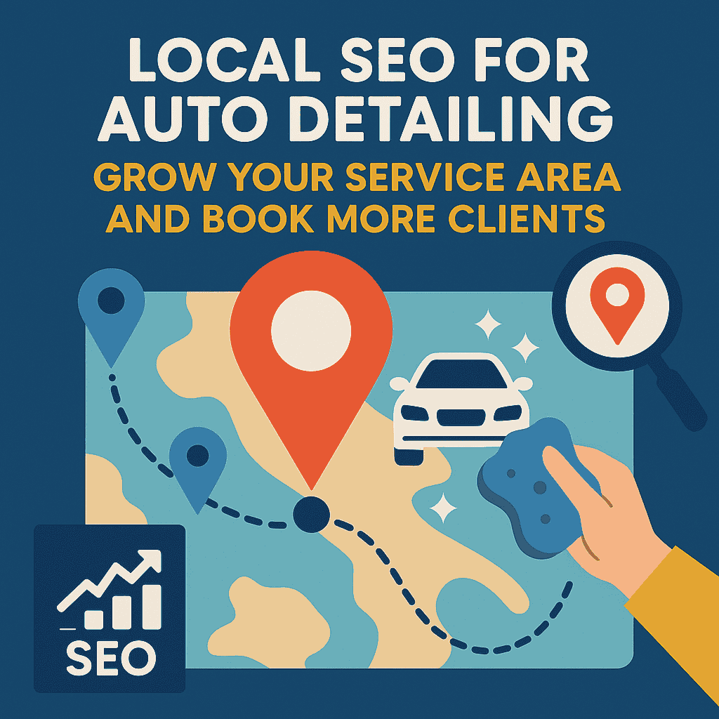 Local SEO for Auto Detailing – Grow Your Service Area and Book More Clients