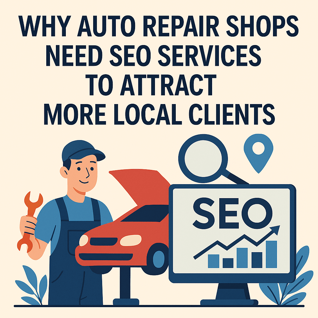 Why Auto Repair Shops Need SEO Services to Attract More Local Clients