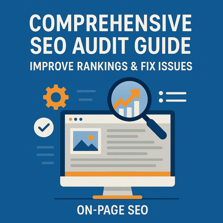Comprehensive SEO Audit Guide Improve Rankings & Fix Issues On-Page SEO
