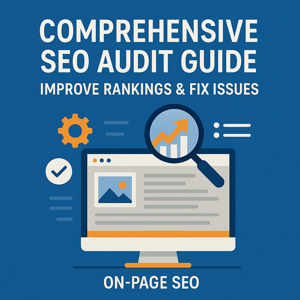 Comprehensive SEO Audit Guide Improve Rankings & Fix Issues On-Page SEO