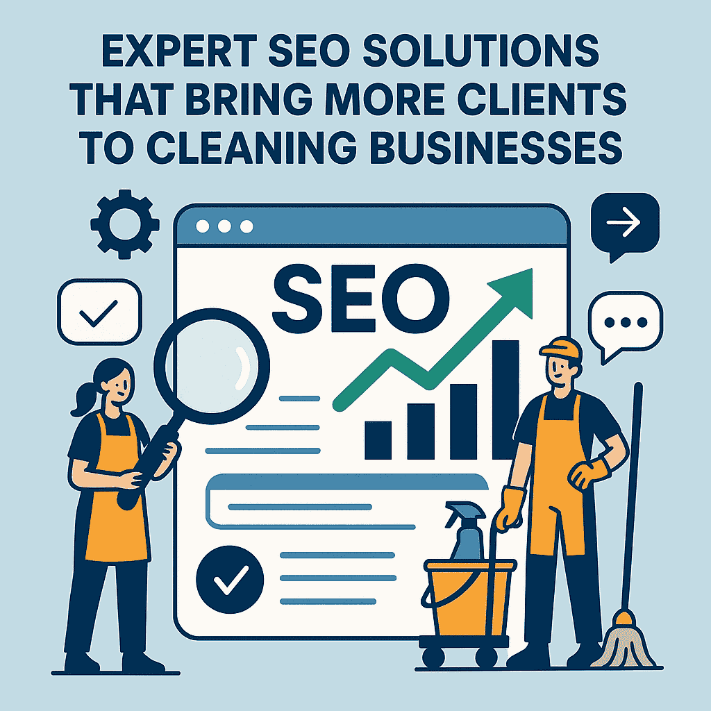 Expert SEO Solutions That Bring More Clients to Cleaning Businesses