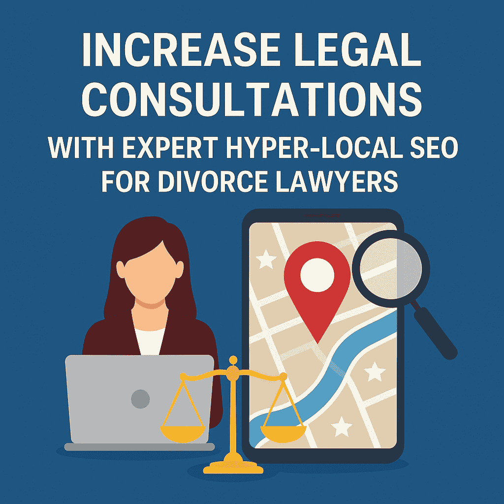 Increase Legal Consultations with Expert Hyper Local SEO for Divorce Lawyers