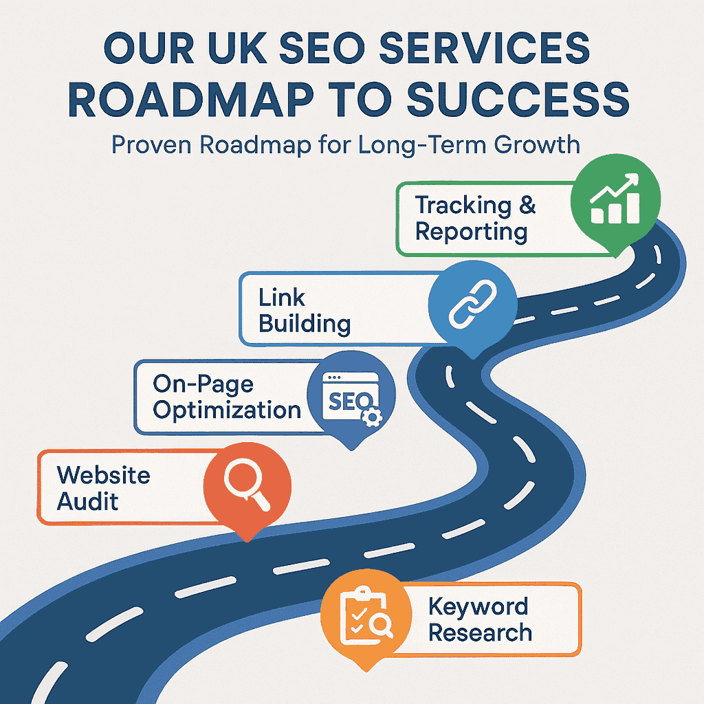 Our UK SEO Services Roadmap to Success - Proven Roadmap for Long-Term Growth