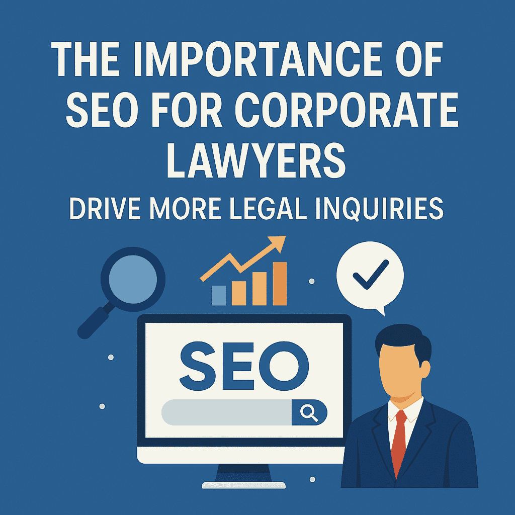 The Importance of SEO for Corporate Lawyers Drive More Legal Inquiries