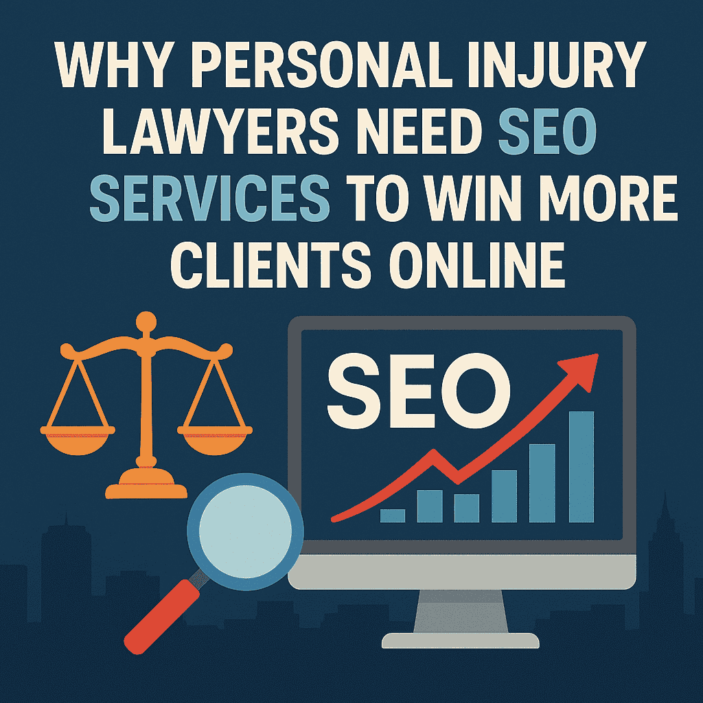Why Personal Injury Lawyers Need SEO Services to Win More Clients Online