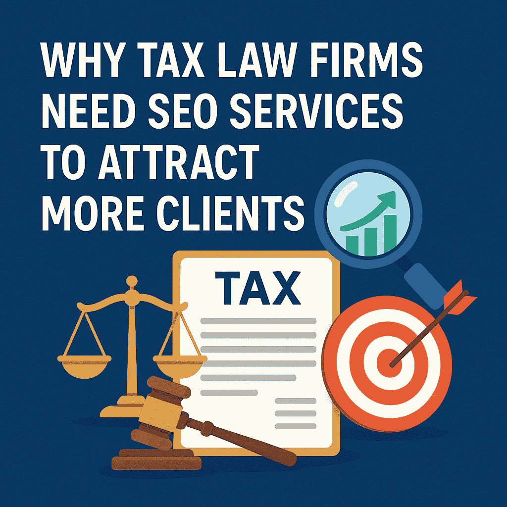 Why Tax Law Firms Need SEO Services to Attract More Clients