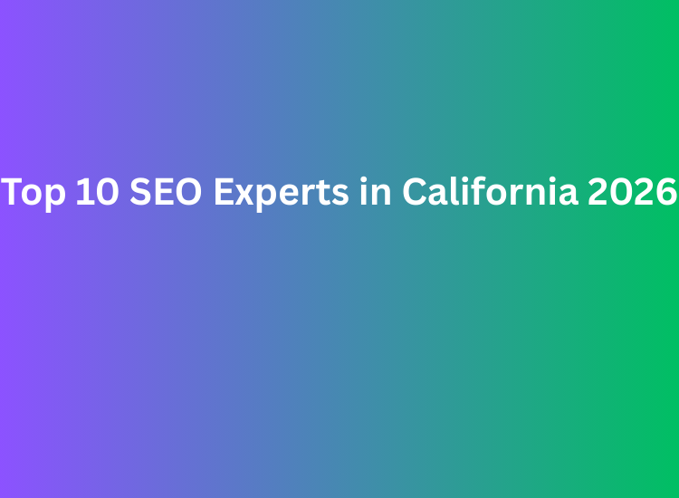 Top 10 SEO Experts in California 2026